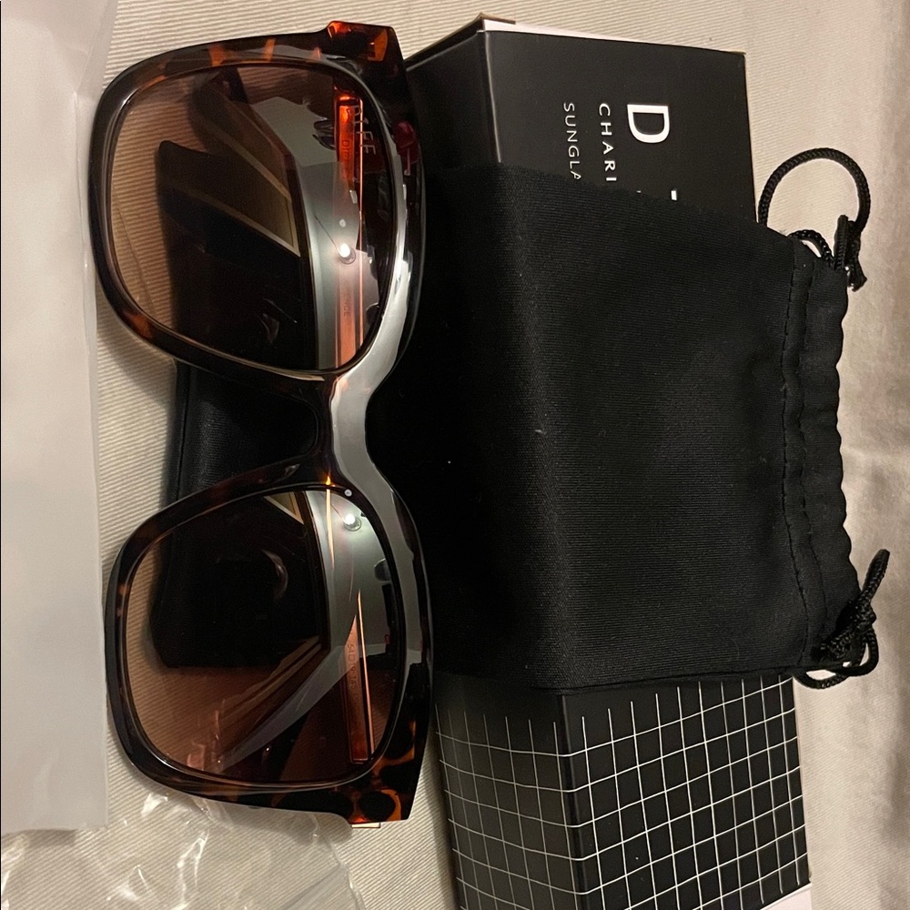 Diff Tortoise Shell Sunglasses BNWT - Picture 3 of 6